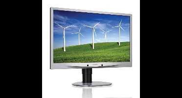 Philips Brilliance 241B4LPYCS - 24 inch - 1920x1080 - DP - DVI - VGA - Zilver