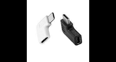 USB-C USB-C Male to Female adapter with 90° Angle