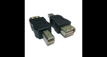 USB A/F naar USB B male Adapter