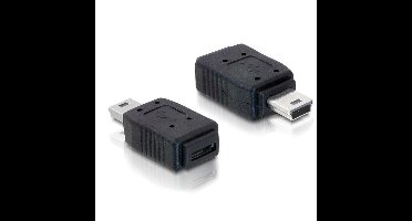 USB micro female naar mini male adapter
