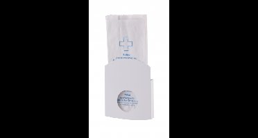 Dutch Bins Dutch Bins hygiënezakjesdispenser voor papier/plastic ACHBDSEP - wit