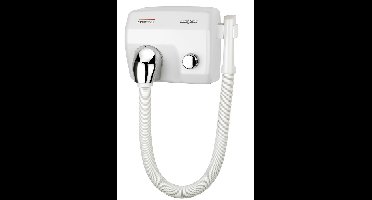 Mediclinics Mediclinics haardroger met slang en drukknop SC0088HT - wit