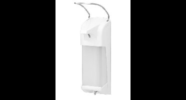 Mediqo-line Ingo-Man zeep- & desinfectiemiddeldispenser 1000 ml incl. afsluitplaat - wit