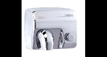 Mediclinics Mediclinics Saniflow handdroger drukknop E88C - RVS hoogglans
