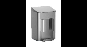 Mediqo-line MediQo-line hygiënebak 6 liter + zakjeshouder MQWB6HBHE - RVS