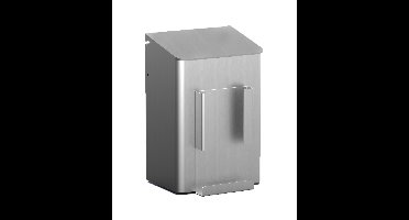 Mediqo-line MediQo-line hygiënebak 6 liter + zakjeshouder MQWB6HBHA - aluminium