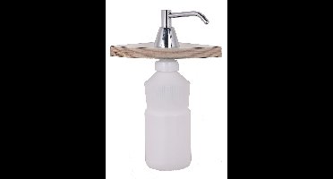 Mediclinics Mediclinics inbouw zeeppomp 850ml DJT118 - hoogglans verchroomd