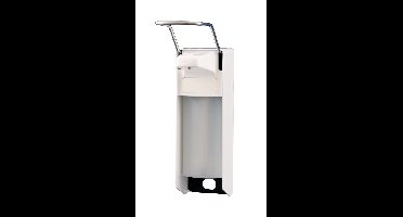 Mediqo-line MediQo-line zeepdispenser 1000ml lange bedieningsbeugel MQL10P - wit