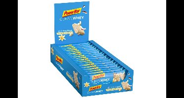 PowerBar Clean Whey Energiereep Vanille Kokos x18