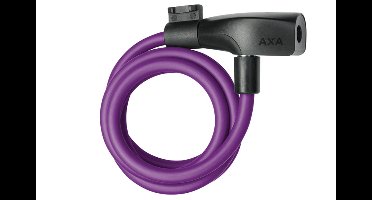 AXA Resolute 8-120 Kabelslot - Paars