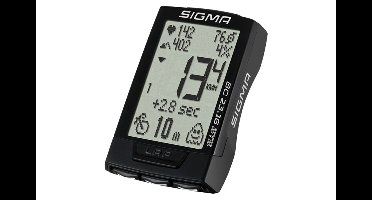 Sigma BC 23,16 STS Kilometerteller 58 functies Cadans - Zwart