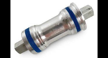 M-Wave Engelse Schroefdraad BSA 107,5mm Trapas - Zilver