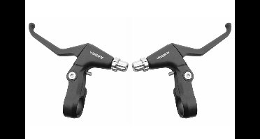 Alhonga V-Brake 3 vingers Remhendel Set - Zwart