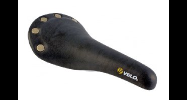Velo Plush 1221 Vintage Zadel - Zwart