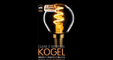 Kogel helder spiraal 5W scene switch