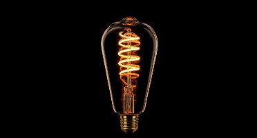 Edison goud spiraal 7W scene switch