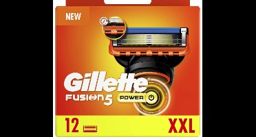 Gillette Fusion5 Power Scheermesjes 12 Stuks