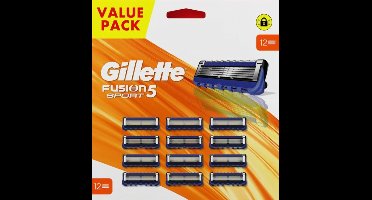 Gillette Fusion5 12 Scheermesjes Value Pack Sport