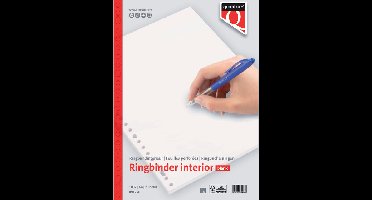 Ringbandinterieur A4 blanco 23-gaats 100 vel Quantore