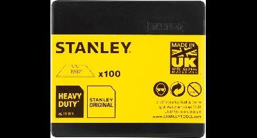 100 Stanley reservemesjes 1992 zonder gaten