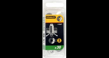 Stanley sluitringen aluminium 5 mm (30 stuks)