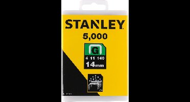 Stanley nietjes 14 mm type G 5000 stuks