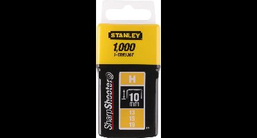 Stanley nietjes 10 mm type H 1000 stuks