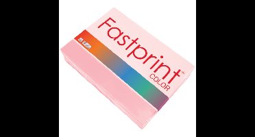 Roze A4 papier 80 gram pak 500 vel Fastprint