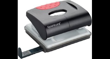 Quantore 2-gaats perforator zwart