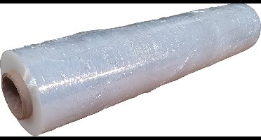 Stretchfolie handwikkelfolie 50cmx270m 23my transparant 1 rol