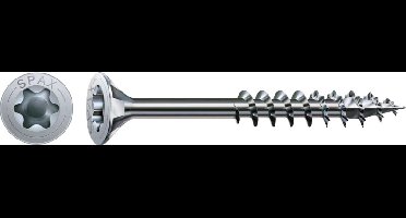 200 Spax schroeven 3,5x45mm deeldraad verzonken kop T20