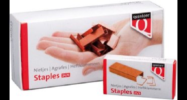 1000 Quantore 24/6 nietjes verkoperd