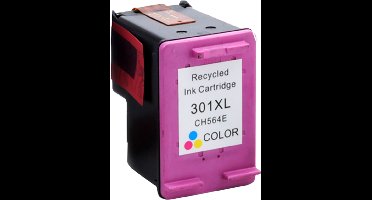 Huismerk HP 301XL cartridge kleur met inktniveau