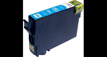 Huismerk Epson 502XL cartridge cyaan