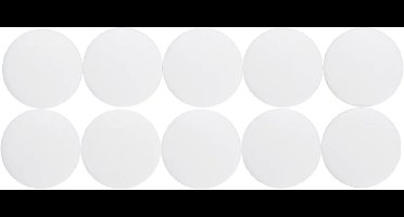 Maul Solid whiteboard magneet 600gr 10 stuks wit