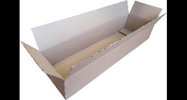 20 Vouwdozen 900x250x150mm bruin enkelgolf