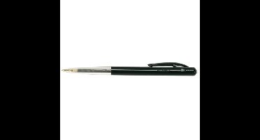 100x Bic M10 balpen zwart medium