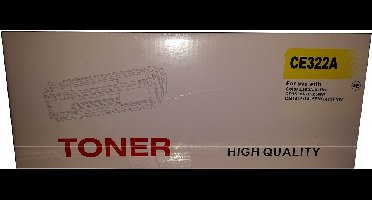 Huismerk HP 128A (CE322A) toner geel