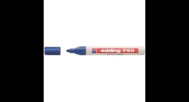 Edding 750 lakmarker 2-4mm rond blauw