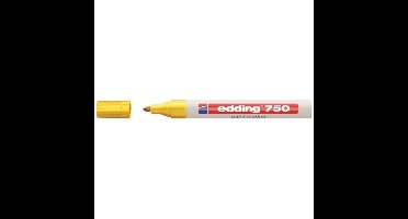 Edding 750 lakmarker 2-4mm rond geel