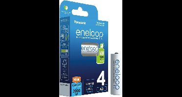 Panasonic Eneloop AA batterijen (4)