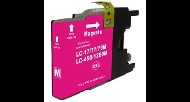 Huismerk Brother LC-1280XLM cartridge magenta