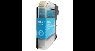Huismerk Brother LC-225XLC cartridge cyaan