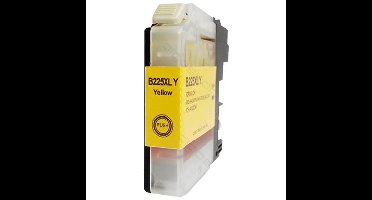 Huismerk Brother LC-225XLY cartridge geel