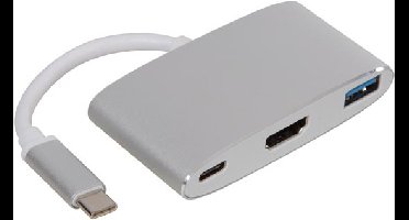 USB 3.1 type C kabel naar HDMI + USB 3.0 A + USB type C