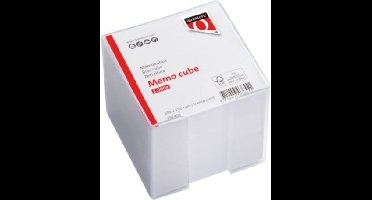 Transparante Quantore memokubus met 900 vel