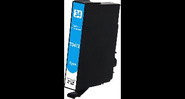 Huismerk Epson 34XL (T3472) cartridge cyaan