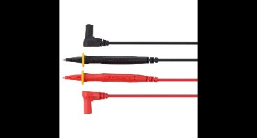 2 Meetsnoeren CAT III 600V 10A 75 cm