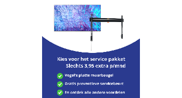 Samsung 65 inch QLED TV + Soundbar met Subwoofer