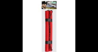 2x Carnaval dynamiet staven verkleed wapens volwassenen